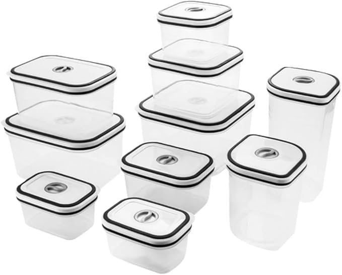 Kit Potes de Plástico Hermético Electrolux -10 unidades