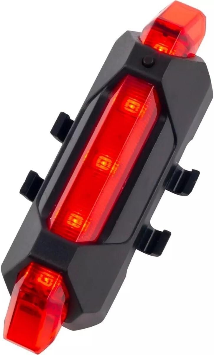 Kit de Luzes de Bicicleta Recarregável COEMA, Conjunto de Farol e Lanterna Traseira Impermeável com Vários Modos de Luz - Imagem 9