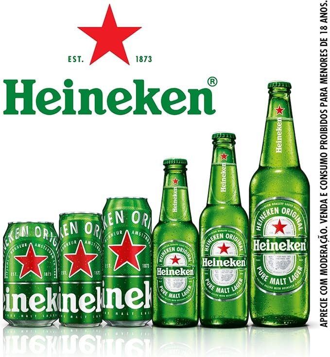 Heineken Cerveja Pilsen, Lata 473ml, Pack 12 Unidades - Imagem 3