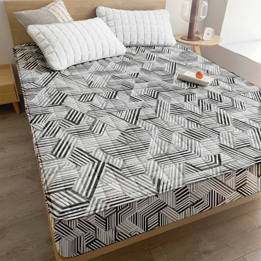 Capa Para Colchão Impermeavel Matelado Com Elastico - Imagem 8