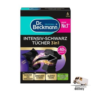 Dr Beckmann Panos Pretos Intensivos Para Fibras Pretas e Lisas Intensas 6 Folhas