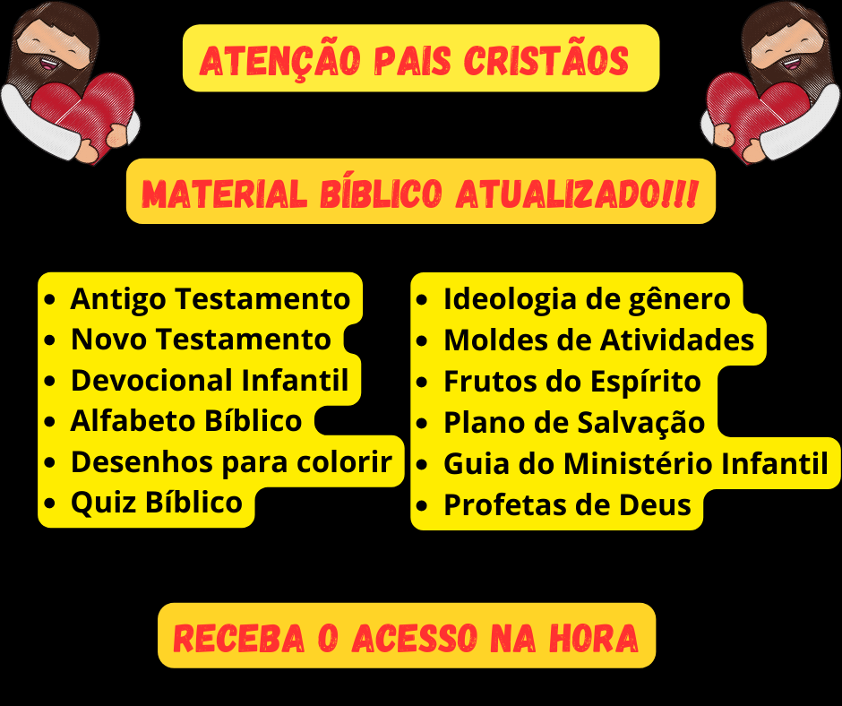 kit com 1500 Atividades Bíblicas Ilustradas e Prontas para Imprimir - Imagem 5