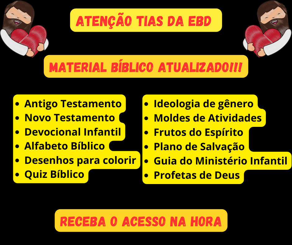 kit com 1500 Atividades Bíblicas Ilustradas e Prontas para Imprimir - Imagem 4